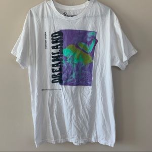 Large White Bowery Supply Dreamland Butterfly Graphic Tee